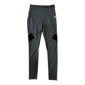 Reebok Women’s Charcoal Leggings with Black Accents